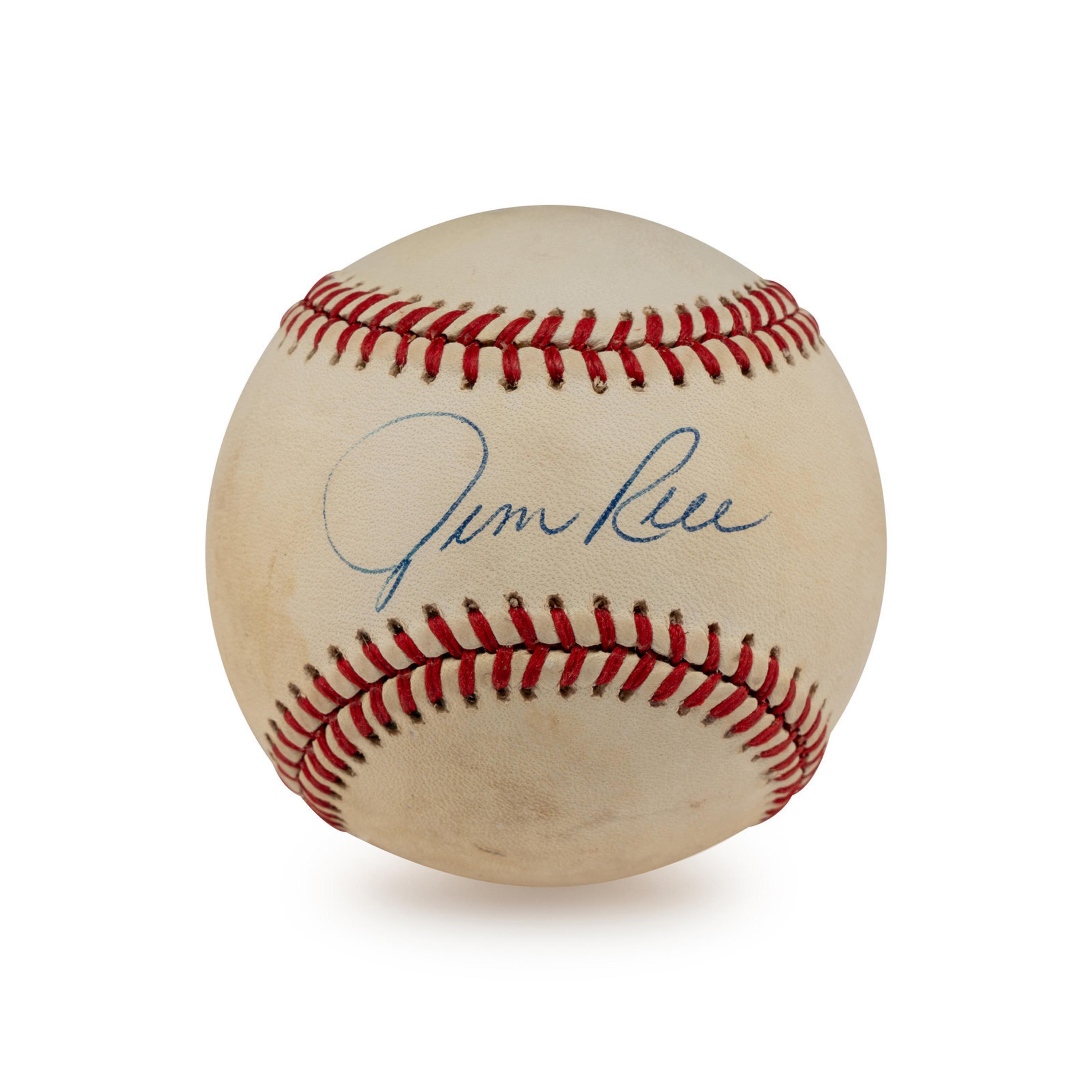 A Large Group of Hall of Fame and Notable Signed Autograph Baseballs (Beckett Authentication Services)