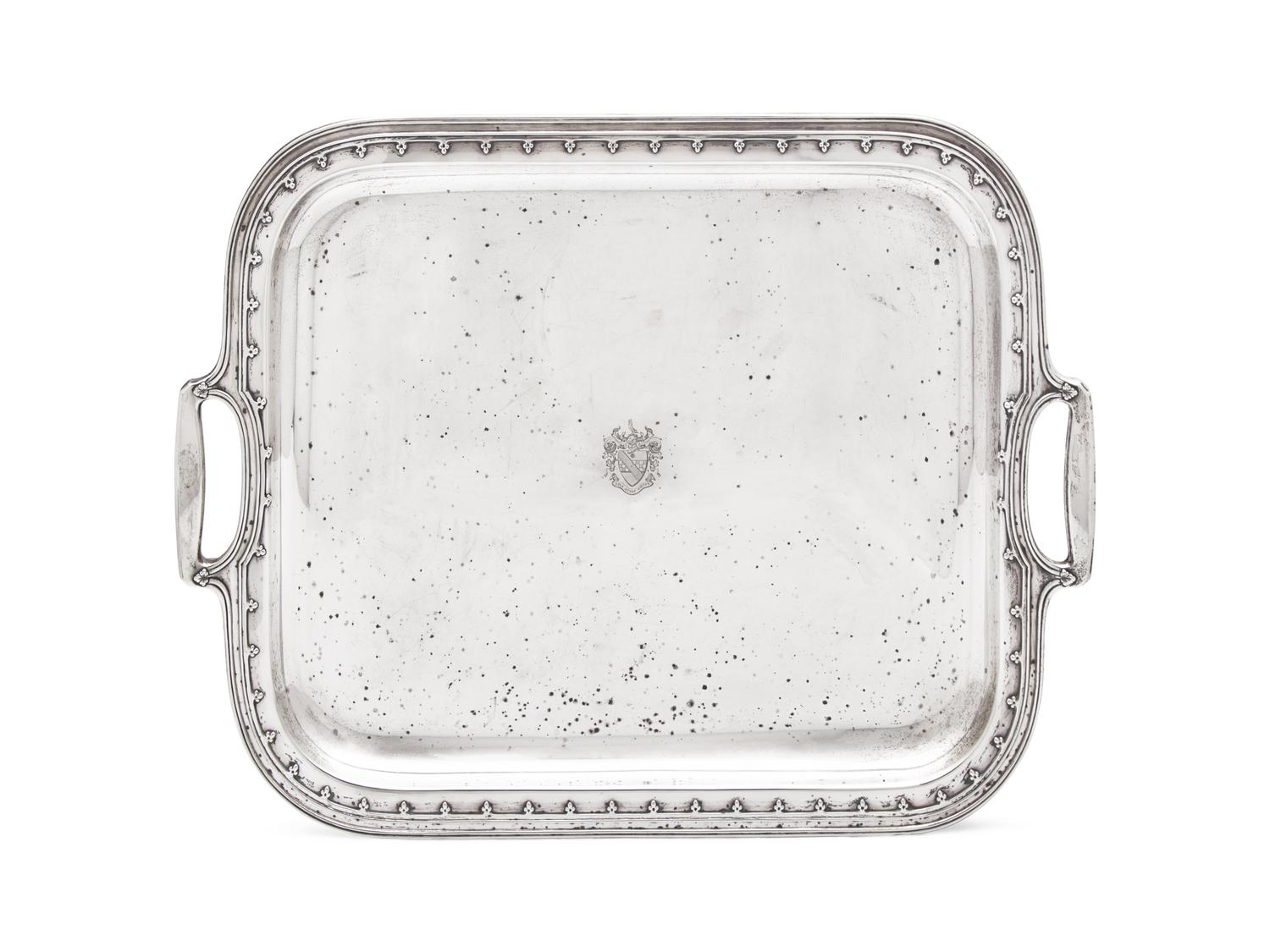 An Impressive Eight-Piece Sterling Silver Tea and Coffee Service