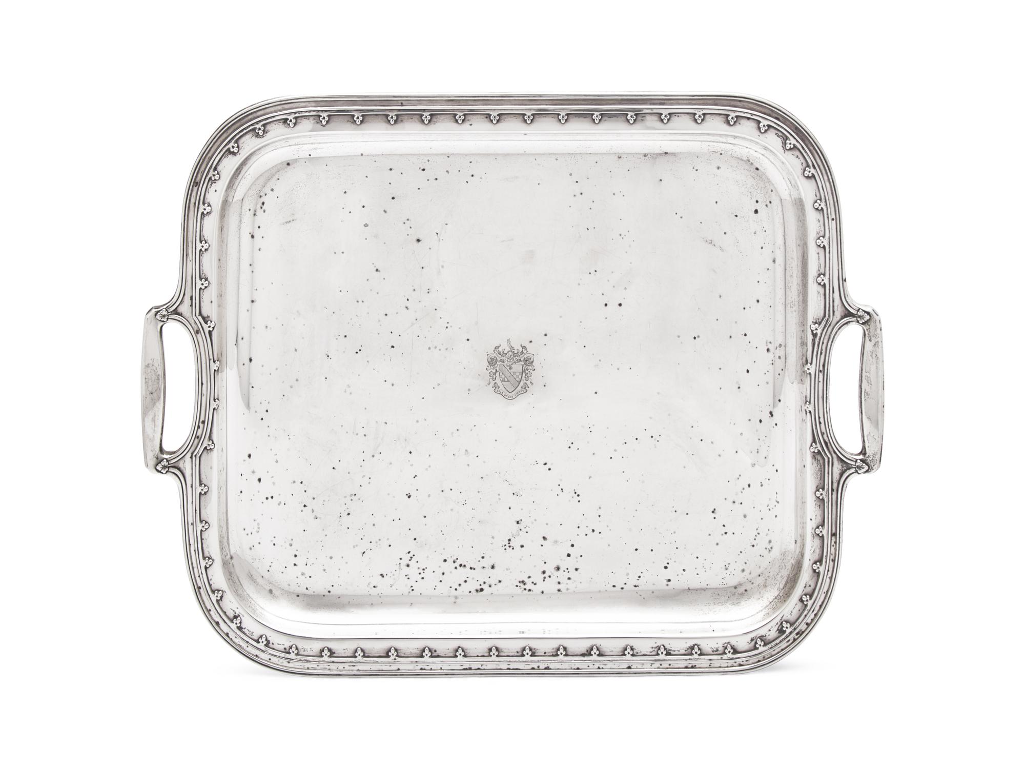 An Impressive Eight-Piece Sterling Silver Tea and Coffee Service