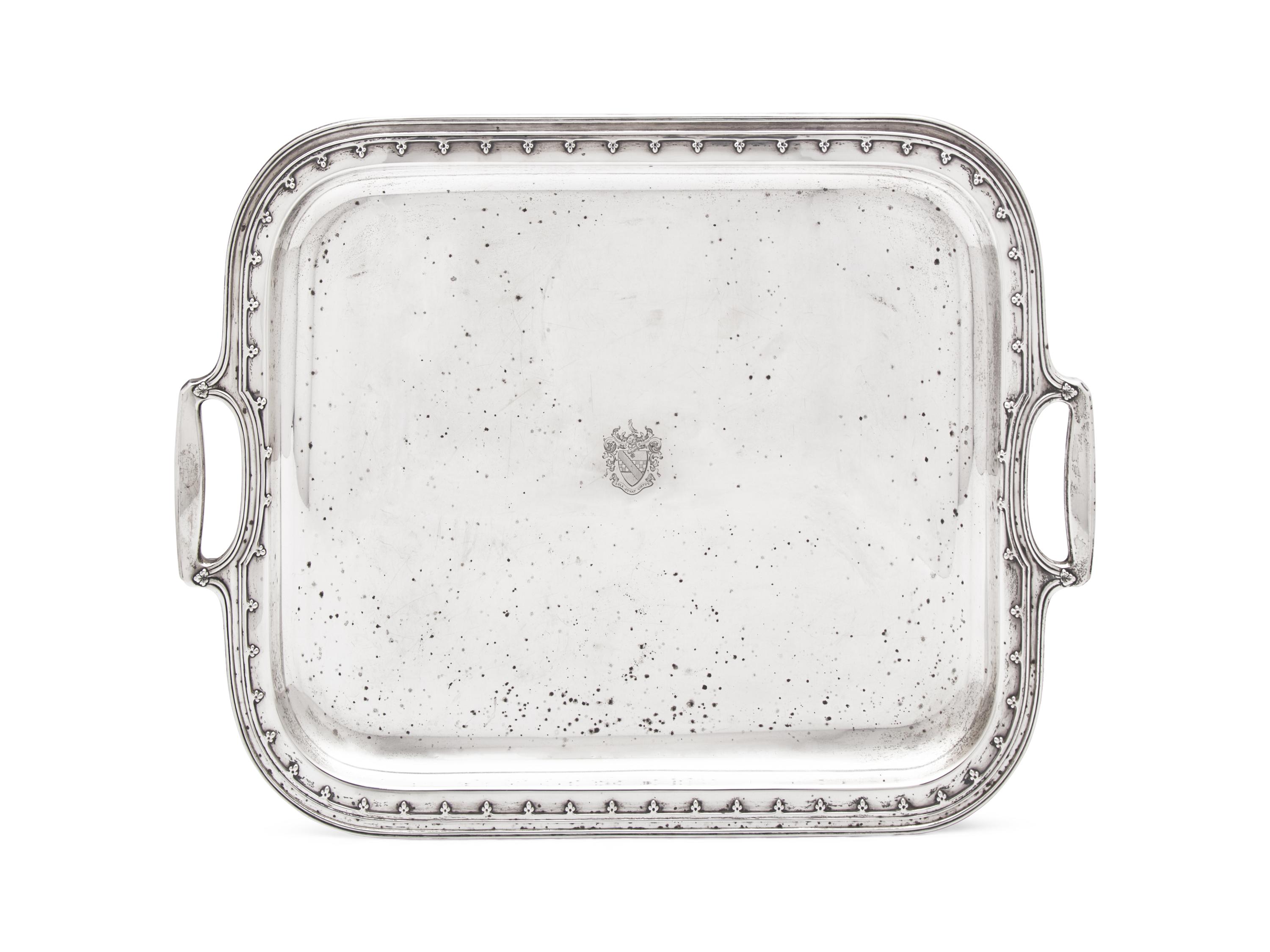 An Impressive Eight-Piece Sterling Silver Tea and Coffee Service