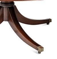 A Regency Style Mahogany Circular Dining Table