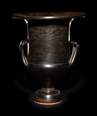A Campanian Black-Glazed Calyx-Krater