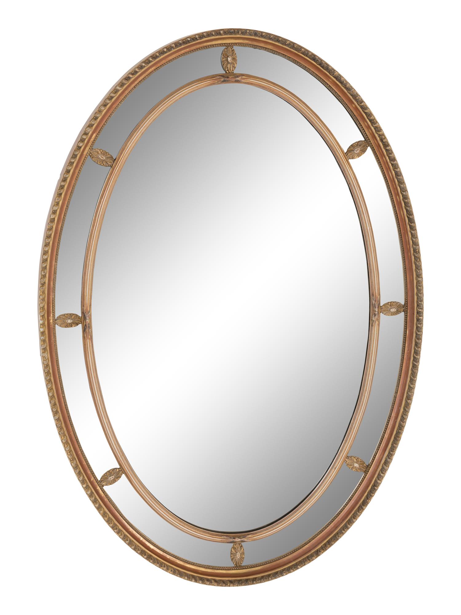 A George III Style Giltwood Mirror