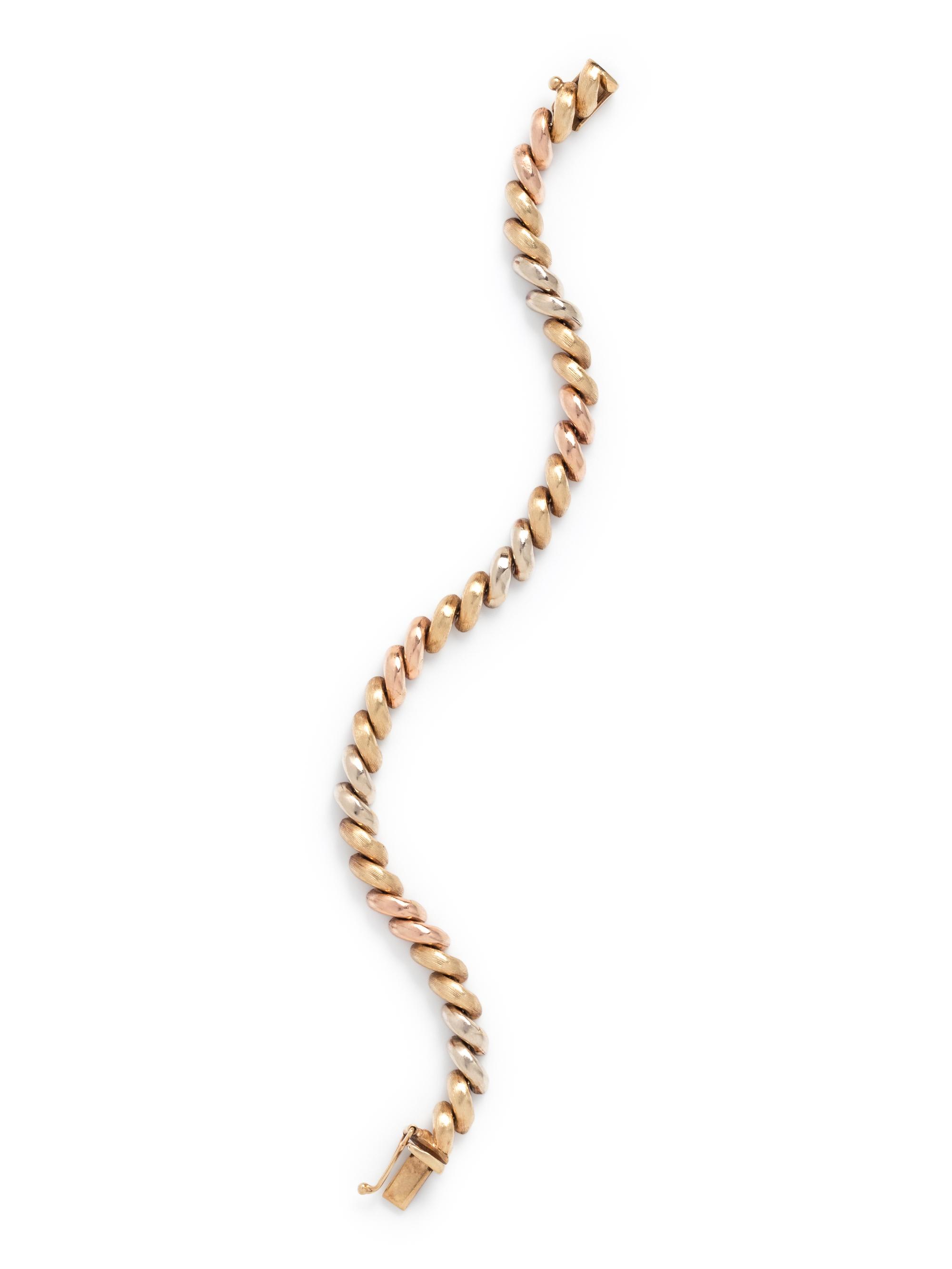 TRICOLOR GOLD BRACELET