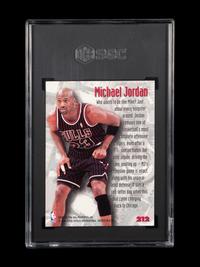 A 1995-96 Fleer Metal Nuts & Bolts Michael Jordan Basketball Card No. 212 (SGC 10 GEM MINT)