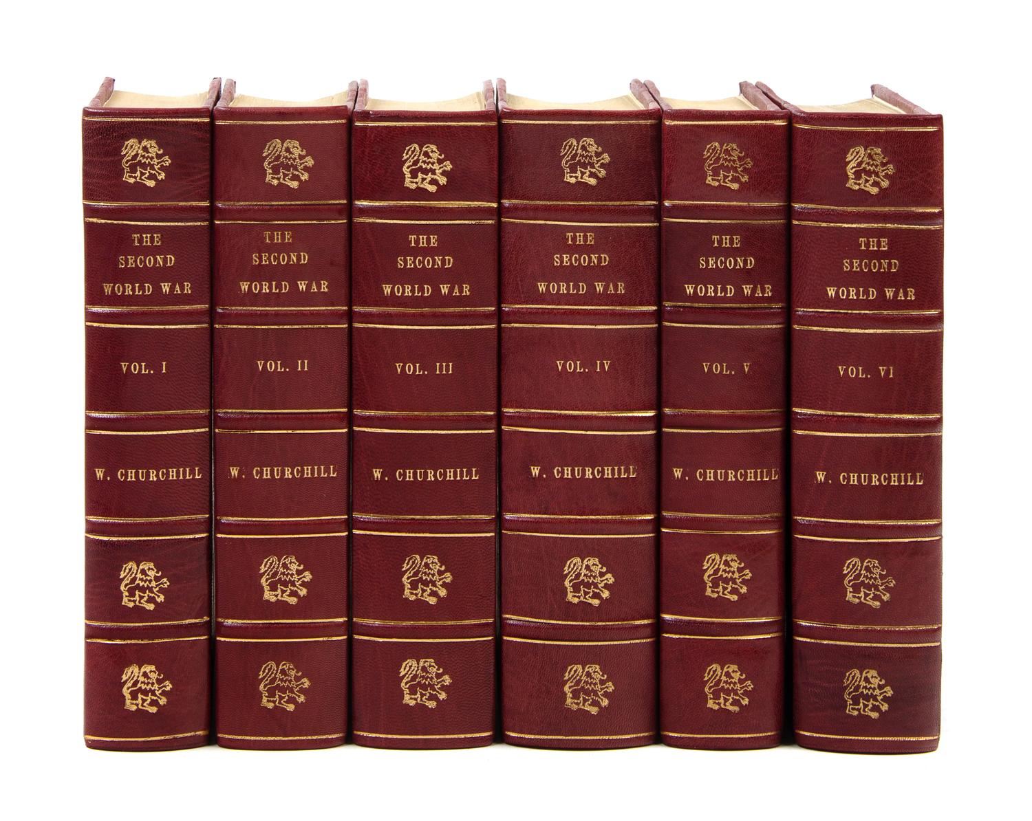 CHURCHILL, Winston Spencer (1874-1965). The Second World War. London: Cassell & Co., Ltd., 1948-1954.