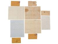 [CIVIL WAR]. Archive of war-date letters by Daniel T. Dunsmoor, 147th NY Infantry, DOW sustained at the Battle of the Wilderness, and his two brothers who also served in New York regiments, one of whom died of disease during the war.