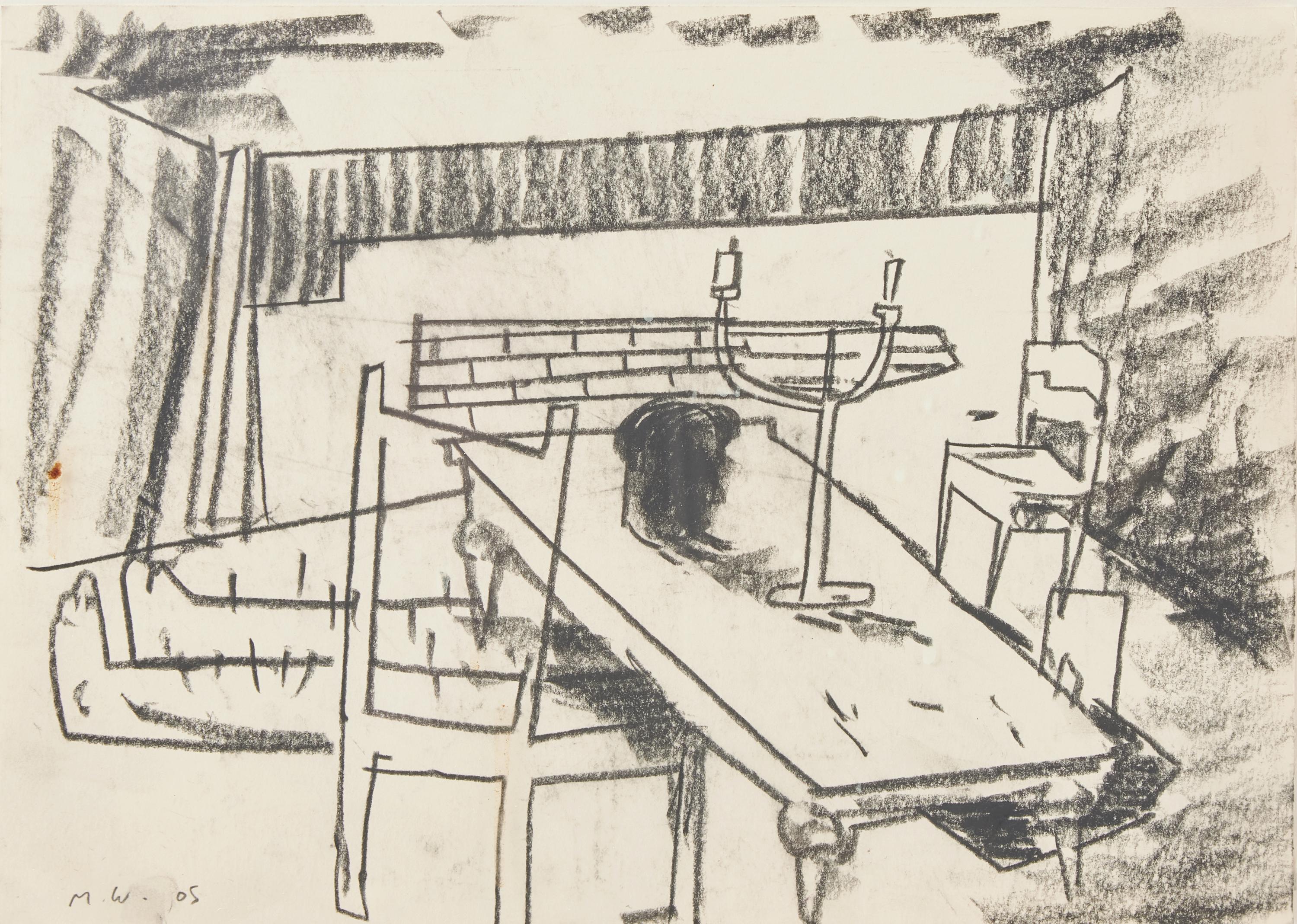 Matthias Weischer (German, b. 1973) — o. T. (Zeichnung), WV 144 , o. T. (Zeichnung), WV 368 , o. T. (Zeichnung), WV 373 , o. T. (Zeichnung), WV 374 and o. T. (Zeichnung), WV 378 (five works)