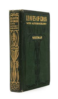 WHITMAN, Walt (1819-1892). Leaves of Grass. Philadelphia: David McKay, 1900.