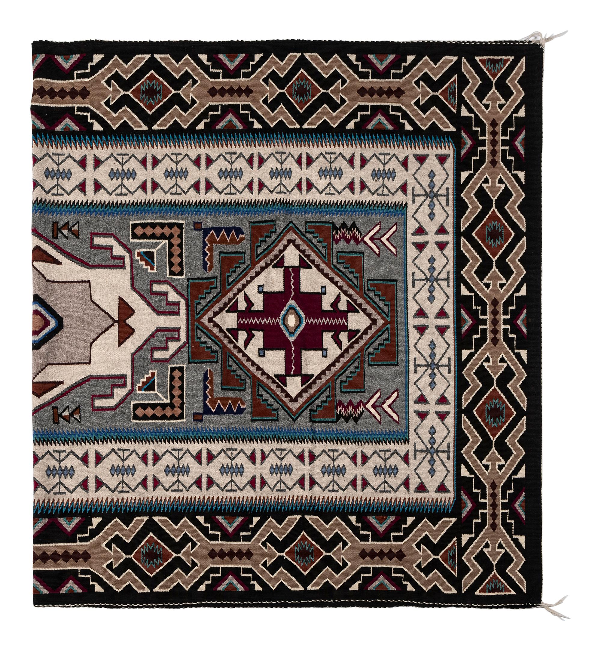 Navajo Teec Nos Pos Pattern Weaving / Rug