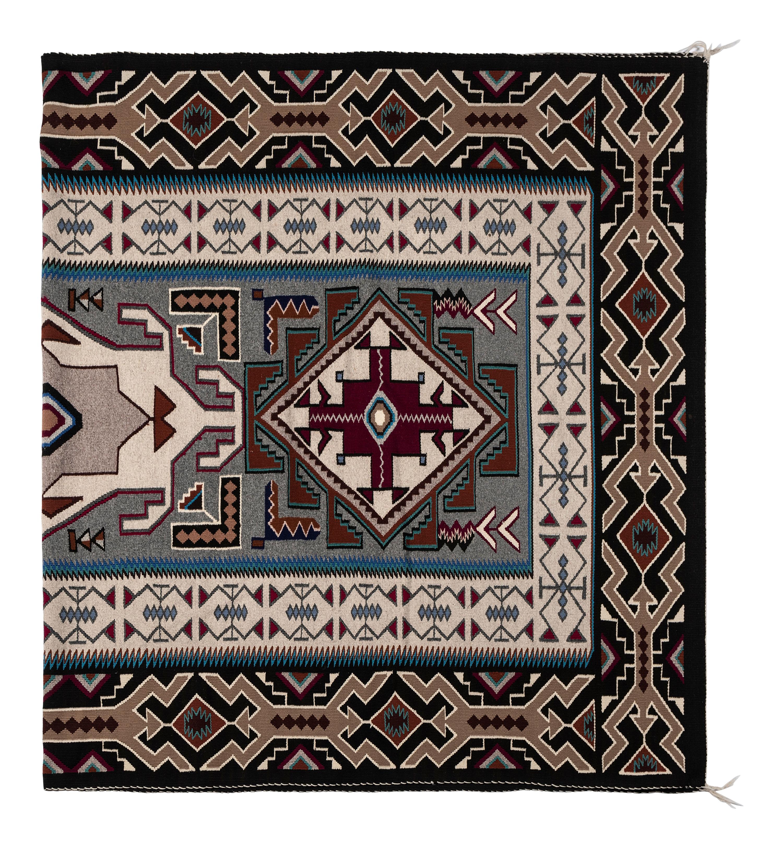 Navajo Teec Nos Pos Pattern Weaving / Rug