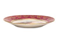 A Vienna Style Porcelain Plate