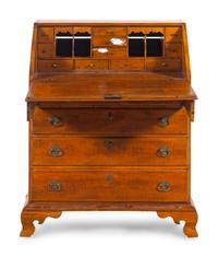 An American Maple Slant Front Desk