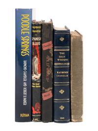 CHANDLER, Raymond (1888-1959). A group of 5 works, comprising: