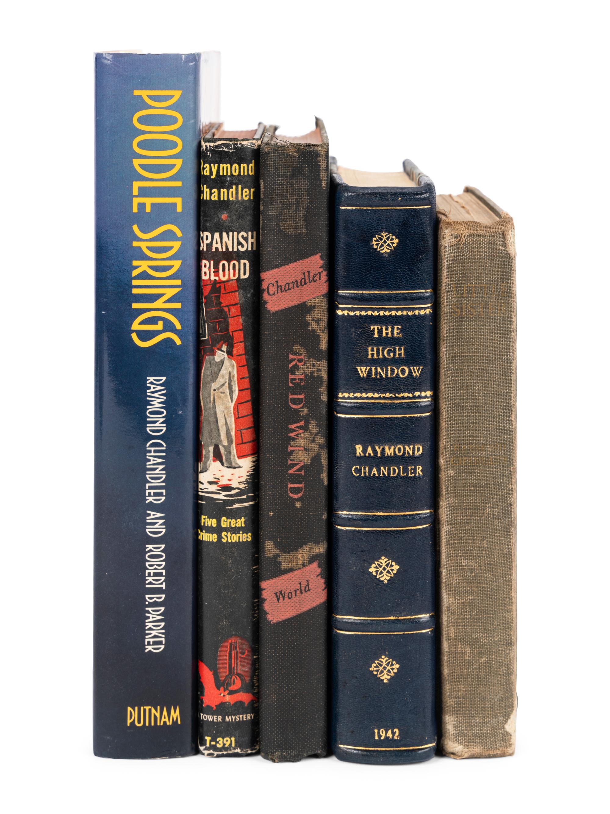 CHANDLER, Raymond (1888-1959). A group of 5 works, comprising: