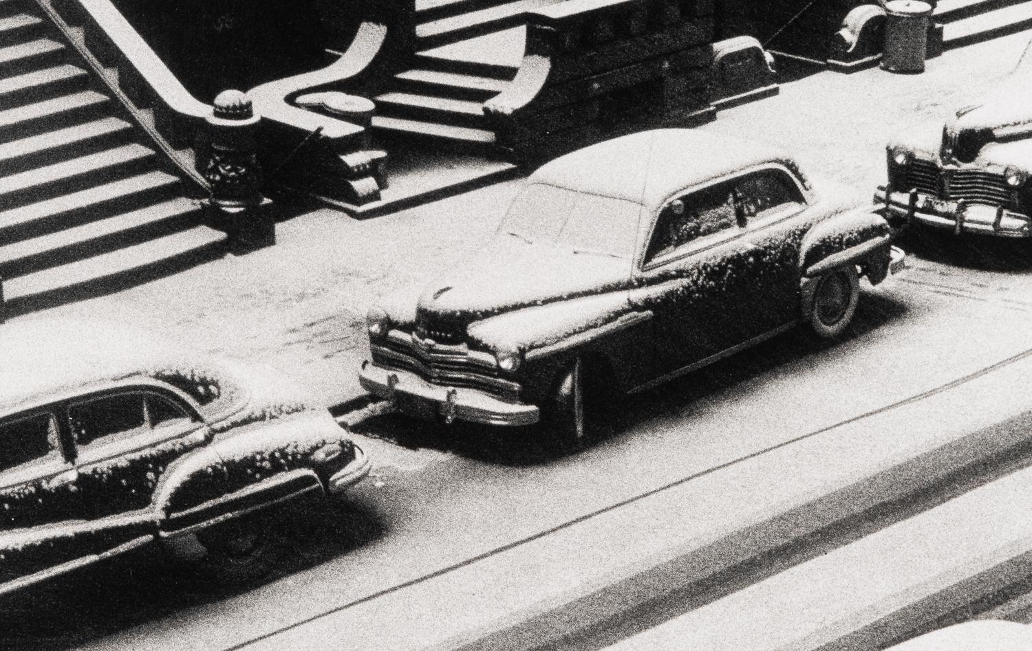 Ruth Orkin (1921-1985) White Stoops, 88th Street, New York City, 1952