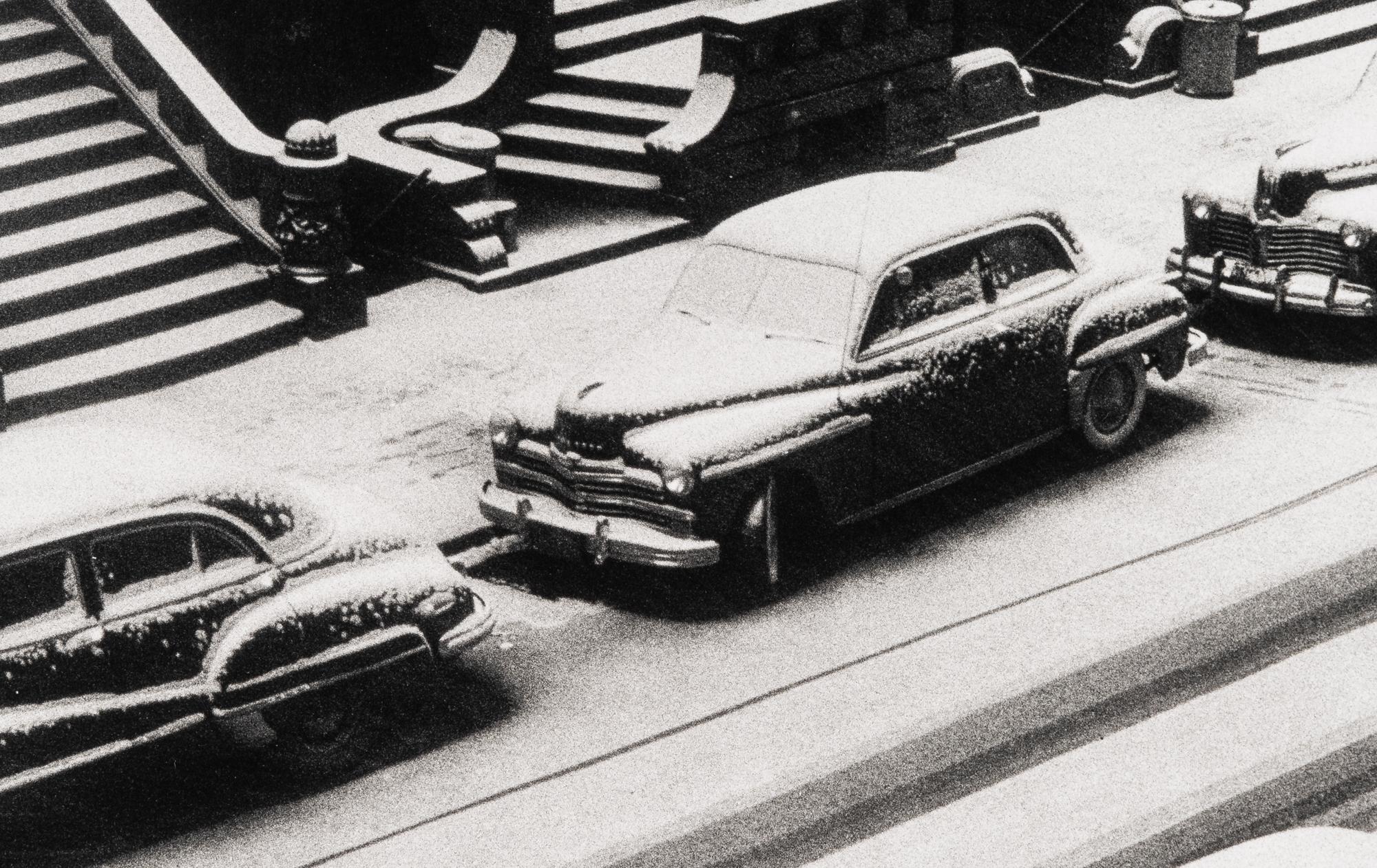 Ruth Orkin (1921-1985) White Stoops, 88th Street, New York City, 1952