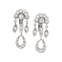 DIAMOND CLIP EARRINGS