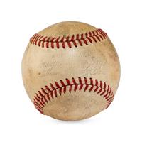A 1943 Boston Braves Team Signed Autograph Baseball (Beckett Authentication Services Letter of Authenticity)