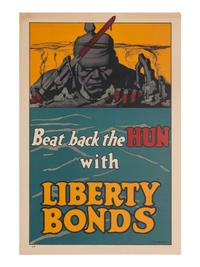 [WWI]. 4 posters promoting Liberty Bonds and War Savings Stamps.