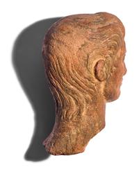 A Roman Terracotta Head