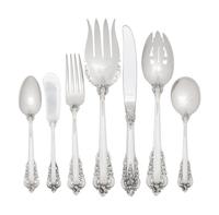 An American Silver Flatware Service