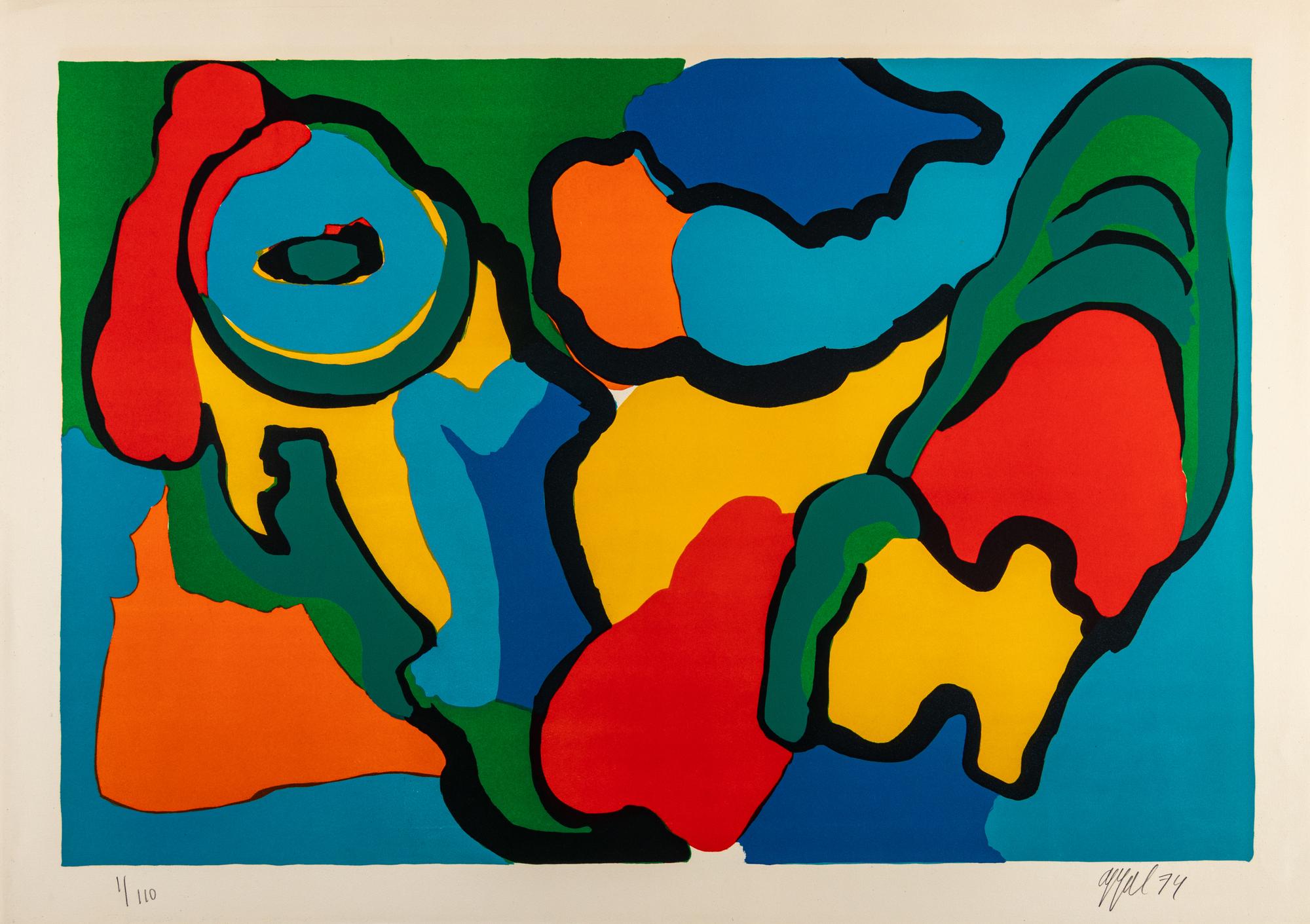 The Sunshine People (complete portfolio of ten lithographs with original cloth case)