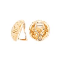 VALENTIN MAGRO, YELLOW GOLD CLIP EARRINGS