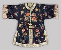 A Chinese Embroidered Silk Ladies' Jacket
