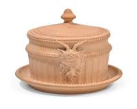 A Davenport Caneware Butter Dish