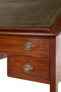 A George III Mahogany Architect's Desk
