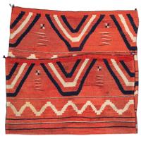Navajo Late Classic Child's Blanket / Rug