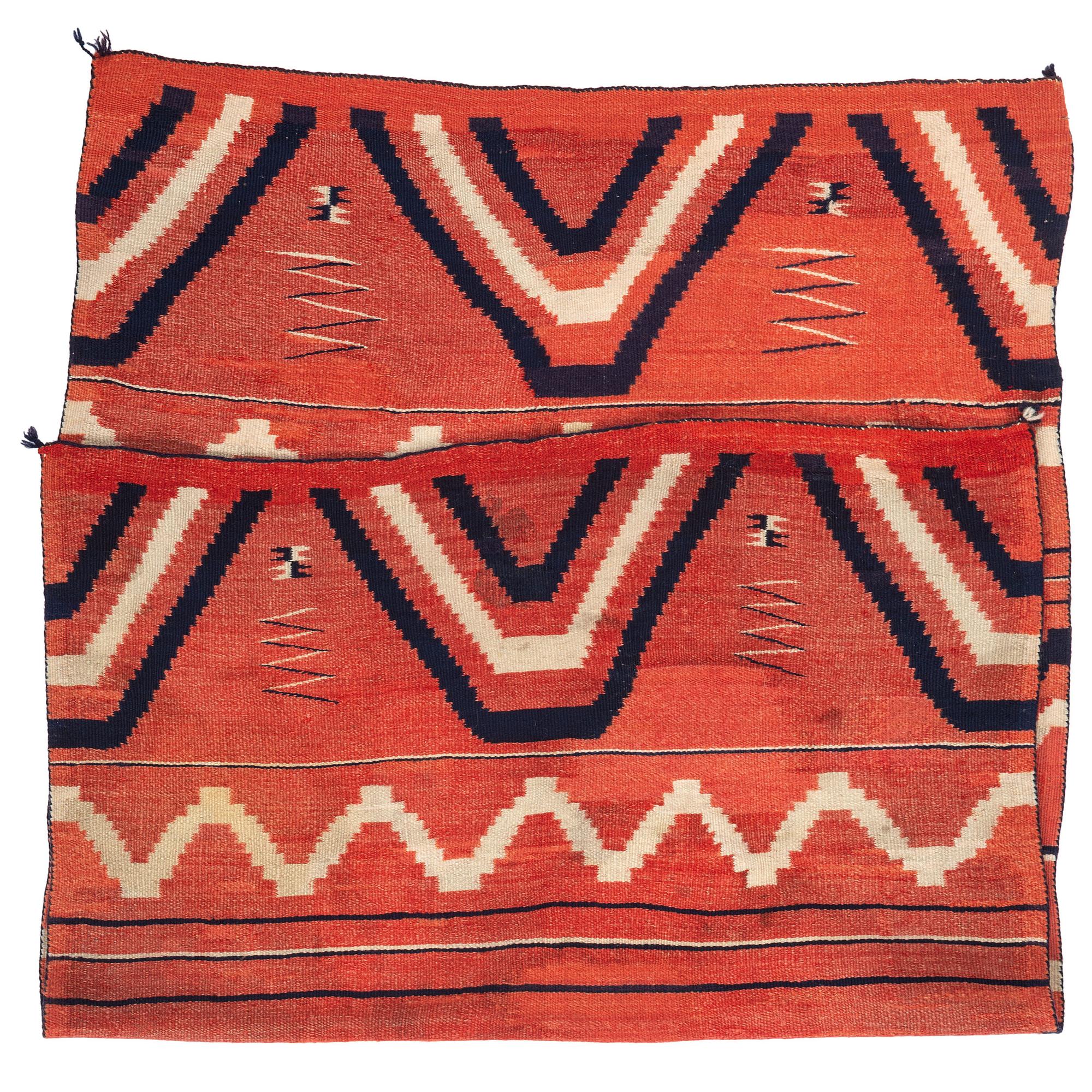 Navajo Late Classic Child's Blanket / Rug