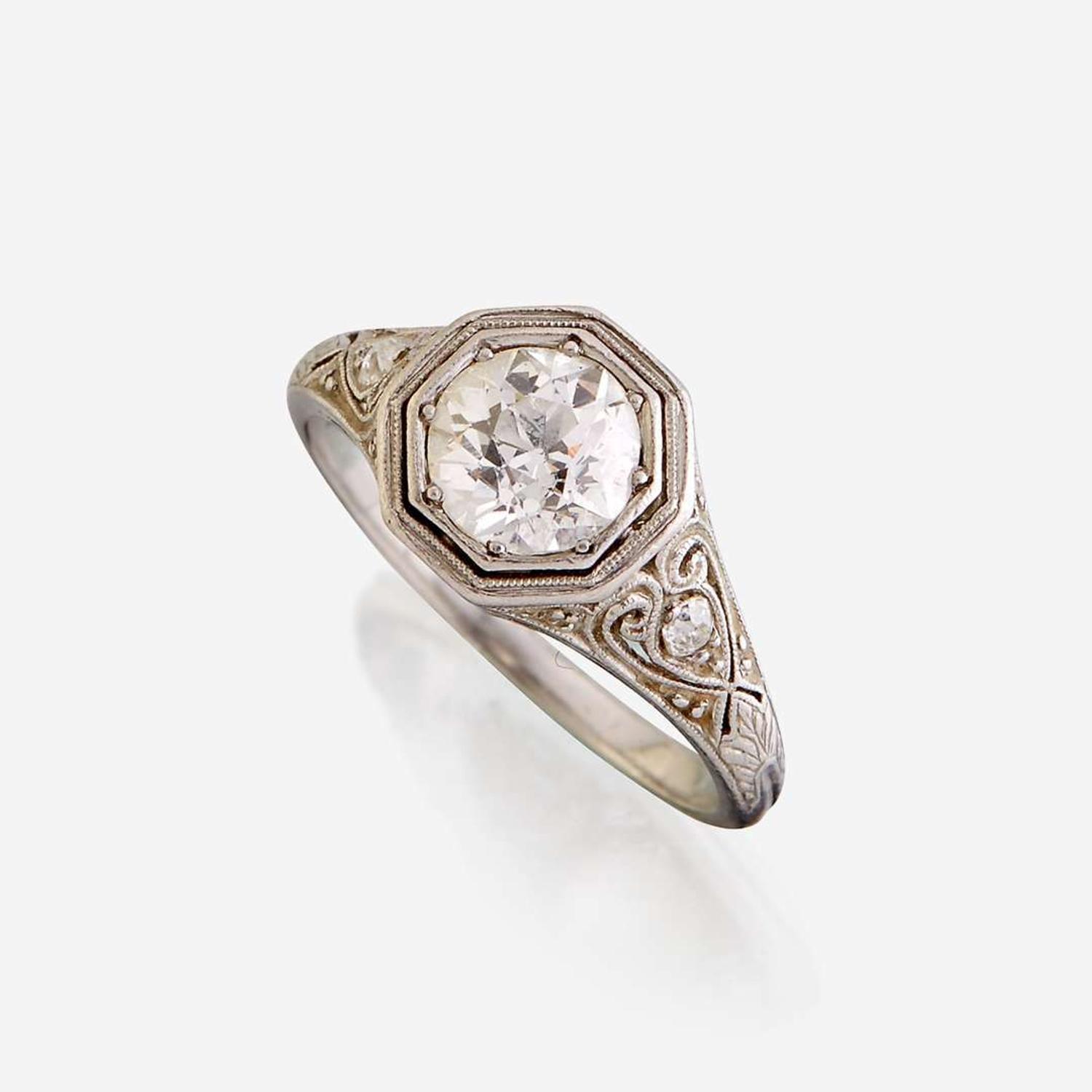 A diamond solitaire