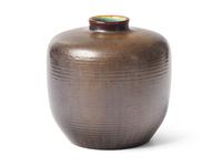 A Wedgwood Norman Wilson (1902-1985) Unique Ware Vase