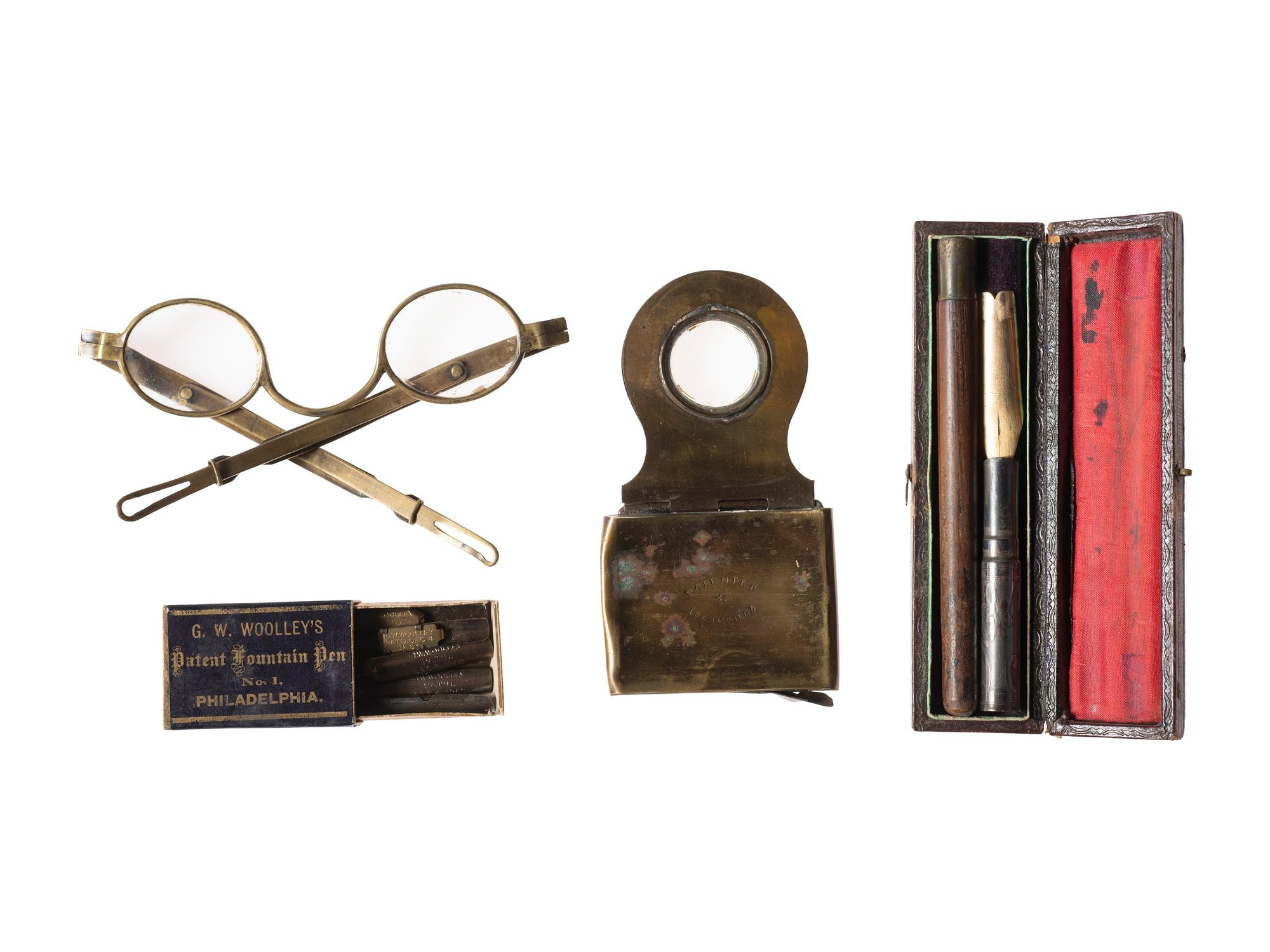 Civil War-period writing group, comprising: