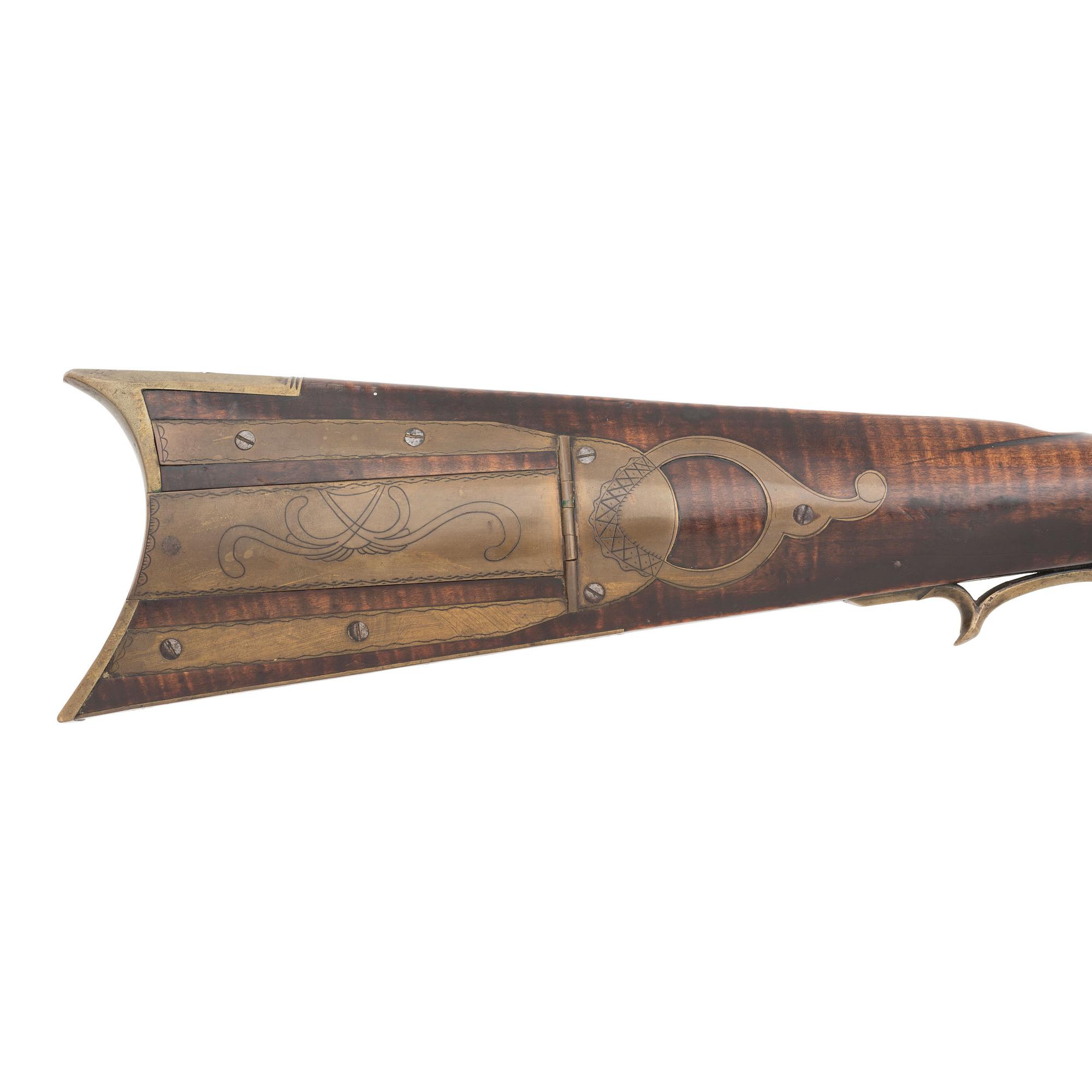 Bedford County Pennsylvania Style Full Stock Percussion Rifle