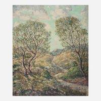 Ernest Lawson (American 1873-1939) Spring in the Berkshires