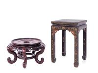 Two Small Chinese Stands