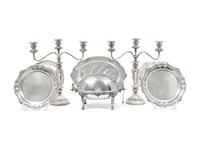 A Collection of Silverplate Items — 20TH CENTURY