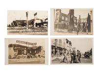 [EPHEMERA]. A group of approx. 55 RPPCs of California disasters incl. the 1914 Mt. Lassen eruption.