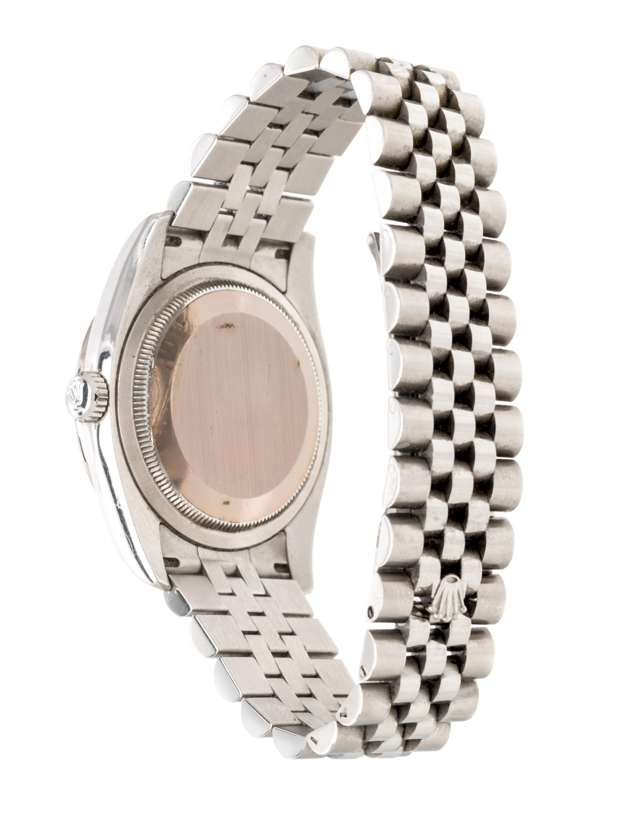 ROLEX, STAINLESS STEEL AND DIAMOND REF. 116244 'OYSTER PERPETUAL DATEJUST' WRISTWATCH
