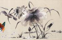 Two Chinese Embroidered Silk Articles
