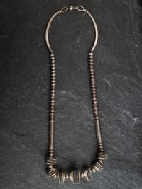 Graduated Sterling Silver Necklace