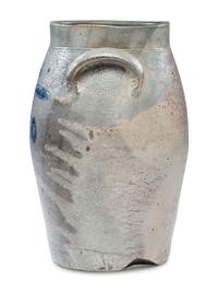 An L. Marsilliot Two-Gallon Block 'Ohio' Stoneware Crock
