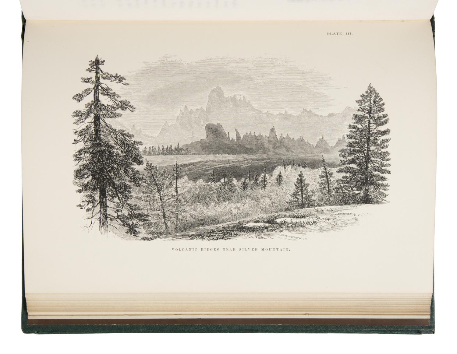 Whitney, Josiah Dwight (1819-1896). The Yosemite Guide-Book. A Description of the Yosemite Valley and the Adjacent Region of the Sierra Nevada and of the Big Trees of California . Cambridge, MA: Welch, Bigelow & Co., 1869.