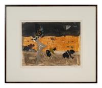 Lutte 11 and Moisson ( Pair of Works), 1965-1966