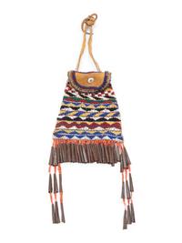 Apache Beaded Hide Strike-a-Light Bag