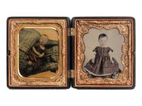 [EARLY PHOTOGRAPHY]. A group of post mortem portraits of babies and toddlers.