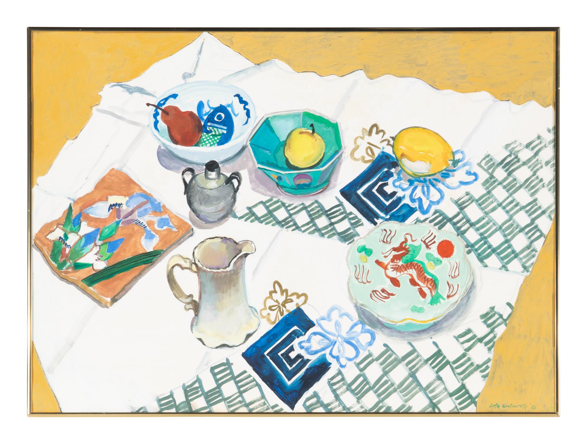 White Cloth , 1985